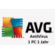 AVG ANTIVIRUS 1-PC 1 Jahr