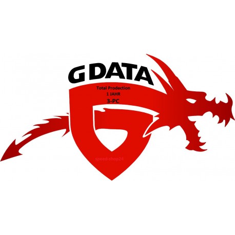 G-Data TotalProtection 2016 1 Jahr 3 PC